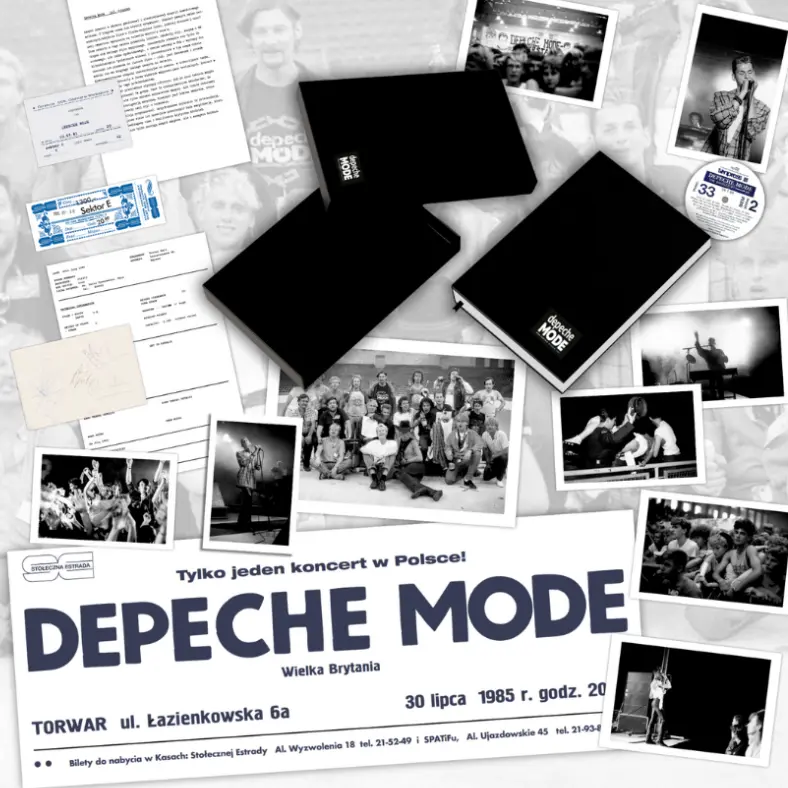 Okładka: Depeche Mode. Iron Curtain – Warsaw 1985